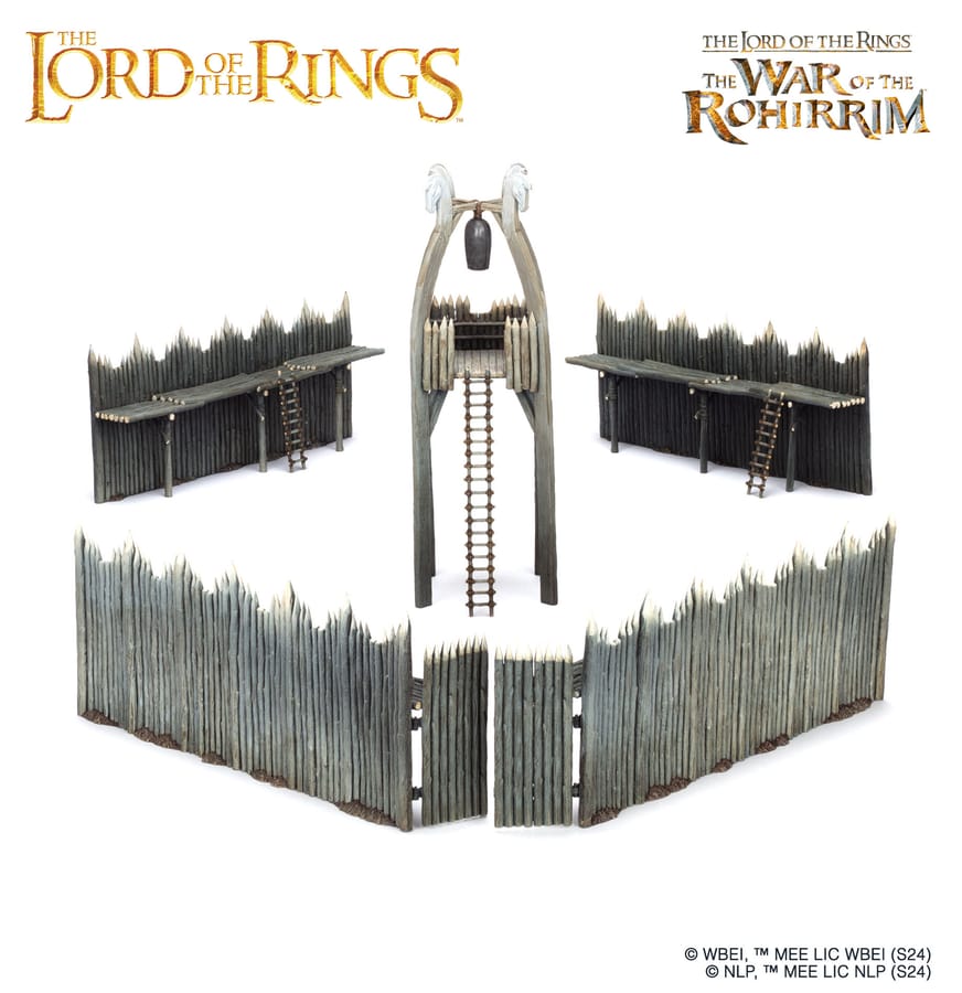 WarForge - Rohan™ Watchtower & Palisades - Warhammer