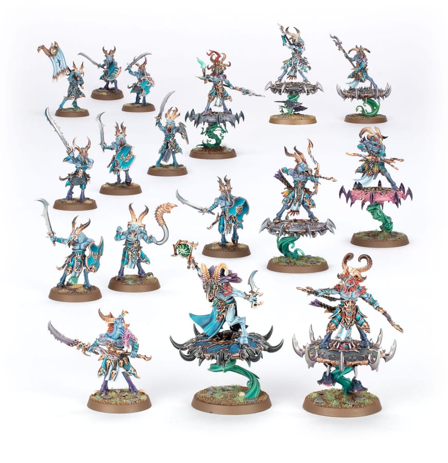 WarForge - Fer de Lance: Disciples de Tzeentch – Troupeau de Guerre de Tzaangors - Warhammer - Disciples of Tzeentch