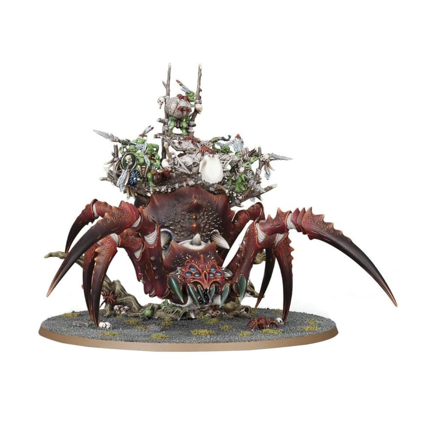 WarForge - Arachnarok avec Catatoile - Games Workshop gloomspite gitz