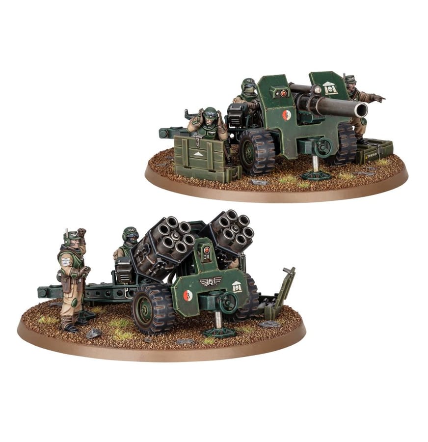 WarForge - Batterie d'Artillerie - Warhammer - Astra Militarum
