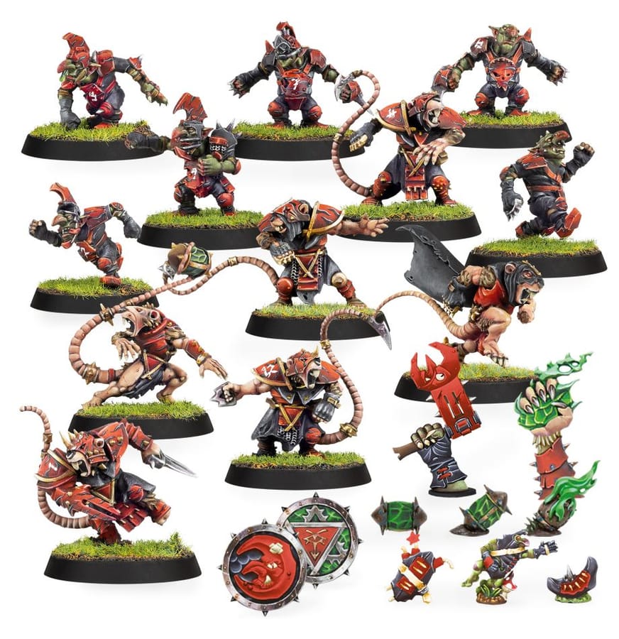 WarForge - Équipe de Blood Bowl des Bas-fonds – Underworld Creepers - Warhammer