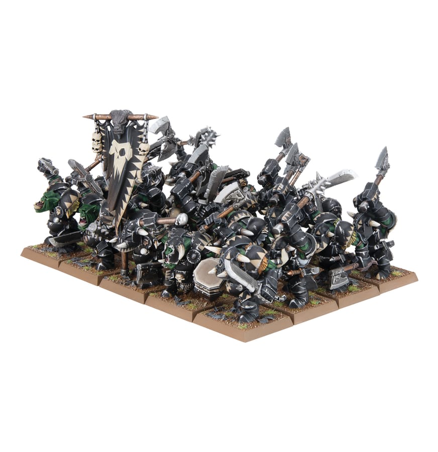 WarForge - Bande d'Orques Noirs - Warhammer - Orques & Gobelins