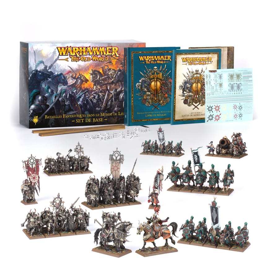WarForge - Set de Base Warhammer: The Old World – Batailles Fantastiques dans le Monde de Légende - Warhammer