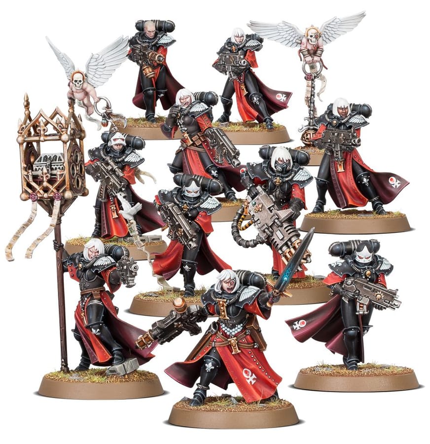WarForge - Escouade de Soeurs de Bataille de l'Adepta Sororitas - Warhammer - Adepta Sororitas