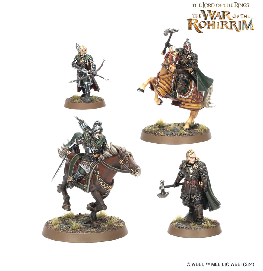 WarForge - Haleth™ & Háma™, Princes of Rohan™ - Warhammer