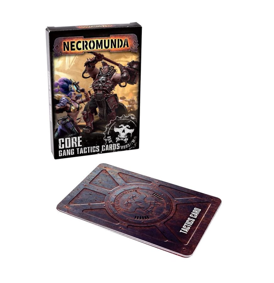 WarForge - Necromunda: Core Gang Tactics Cards (Anglais) - Warhammer