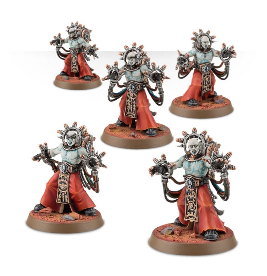WarForge - Corpuscarii Electro-Priests - Warhammer - Adeptus Mechanicus