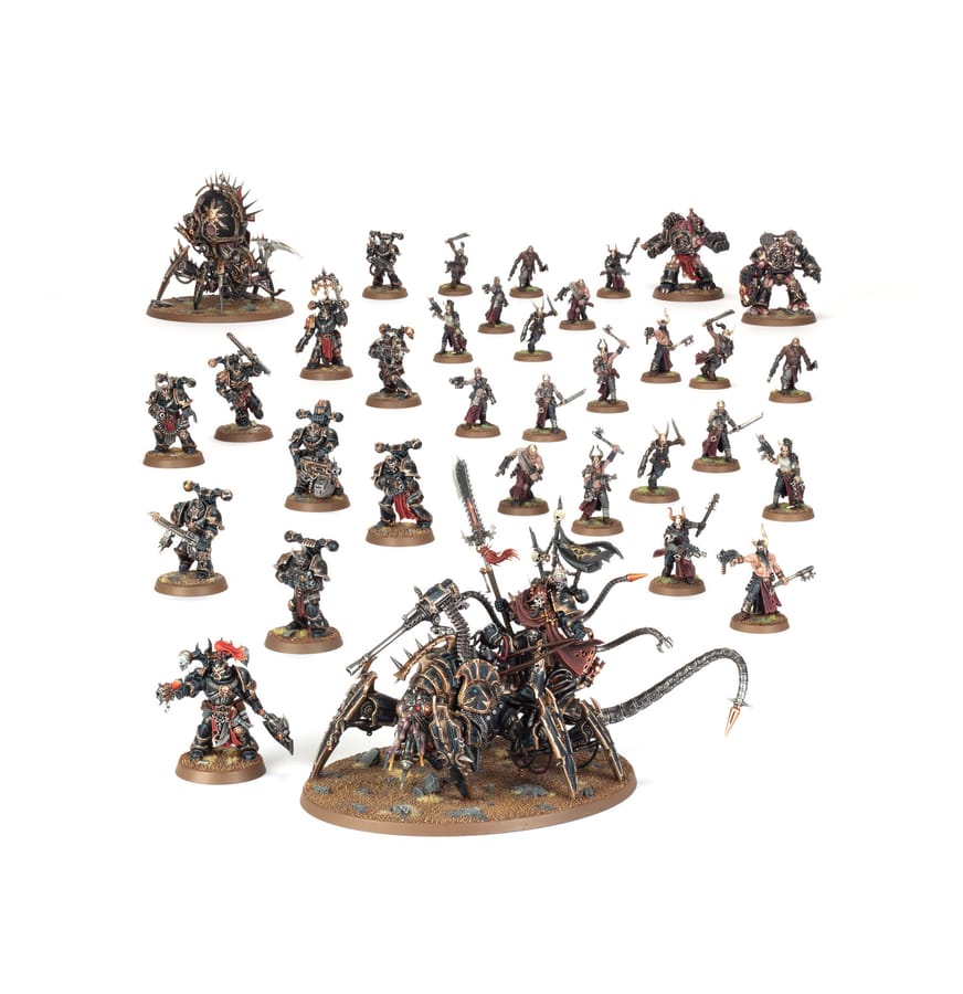 WarForge - Bataillon: Bande de Guerre des Space Marines du Chaos - Warhammer - Forces du Chaos