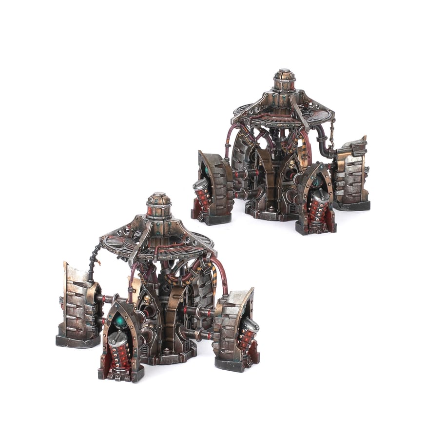 WarForge - Consoles de Piles de Données de la Ruche - Warhammer