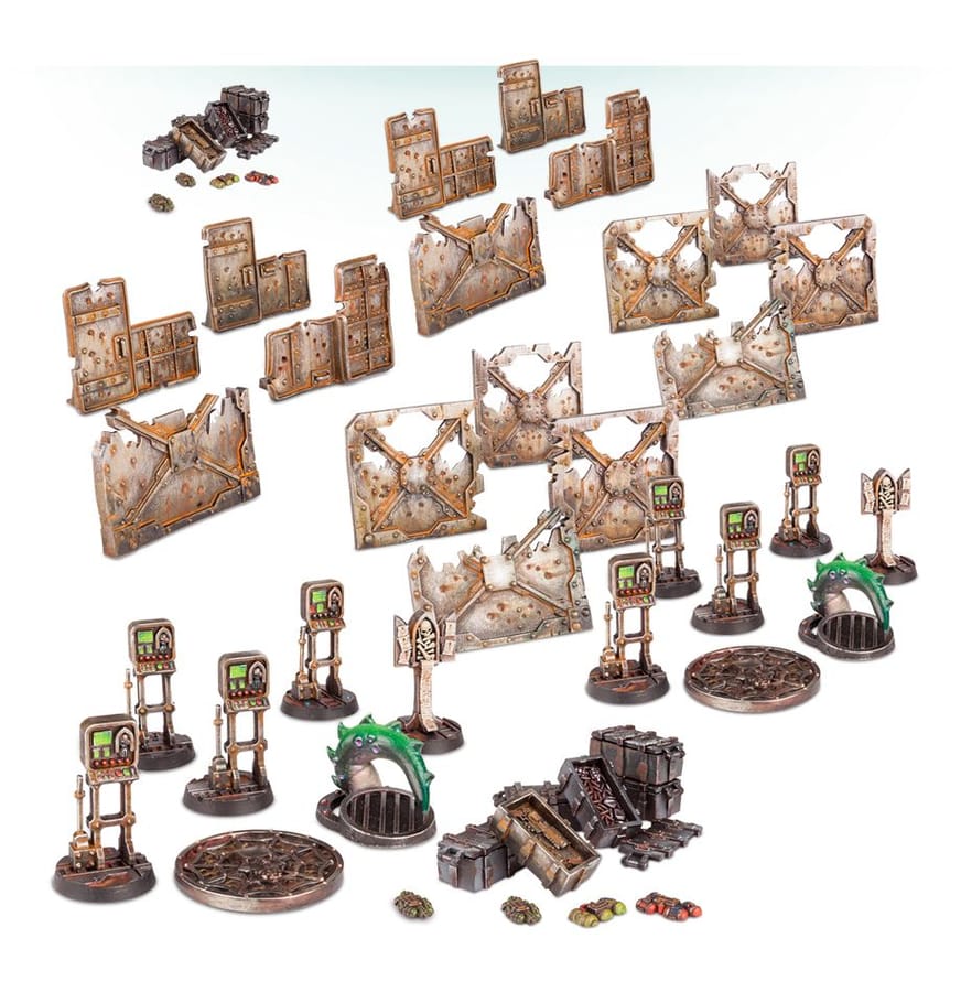 WarForge - Barricades et Objectifs Necromunda - Warhammer