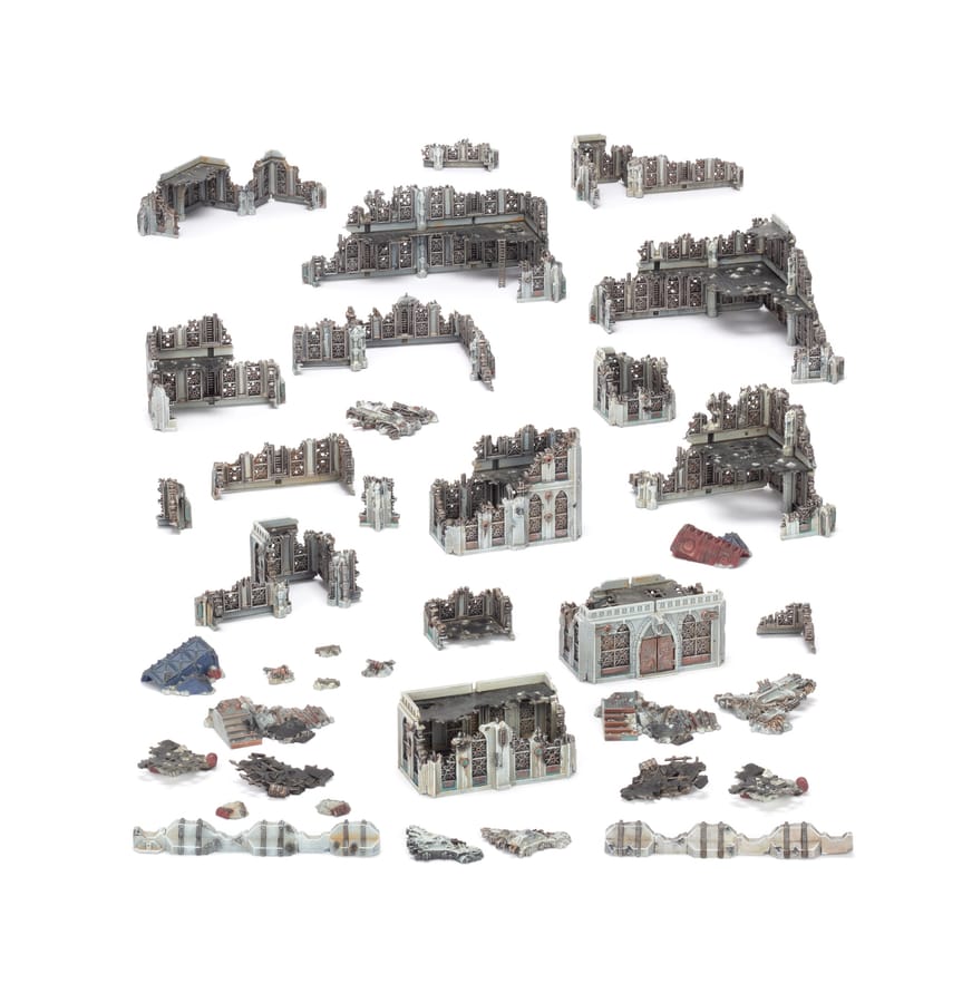 WarForge - Legions Imperialis: Civitas Imperialis Ruins - Warhammer