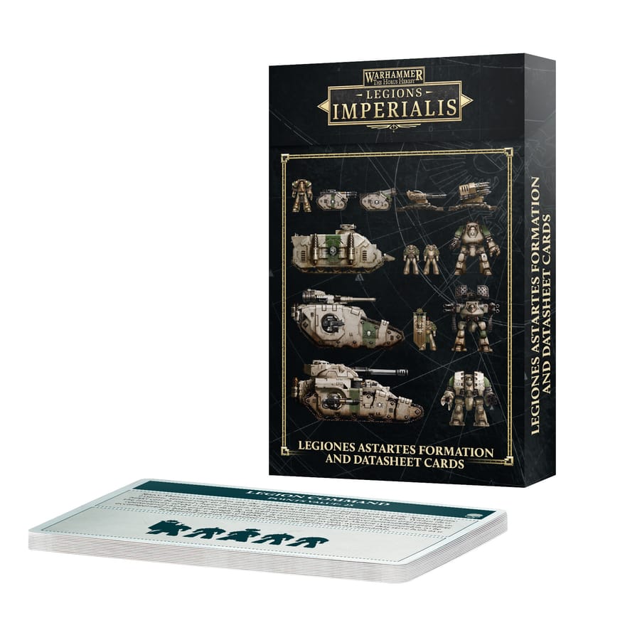 WarForge - Legiones Astartes Formation and Datasheet Cards (Anglais) - Warhammer