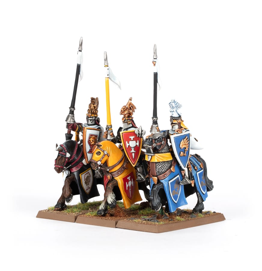 WarForge - Chevaliers du Graal - Games Workshop bretonnia