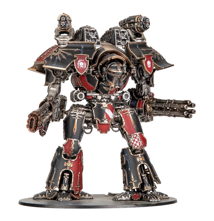 WarForge - Legions Imperialis: Warlord Titan with Volkite Destructor and Macro-Gatling Blaster - Warhammer