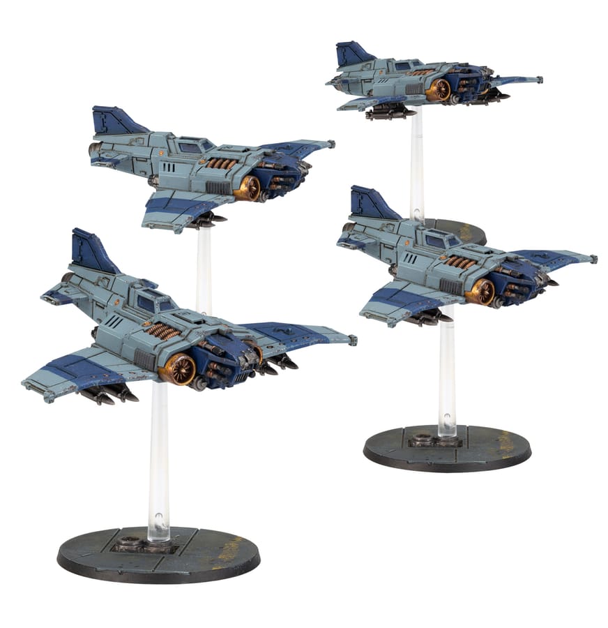 WarForge - Legions Imperialis: Thunderbolt Fighter Squadron - Warhammer - Solar Auxilia