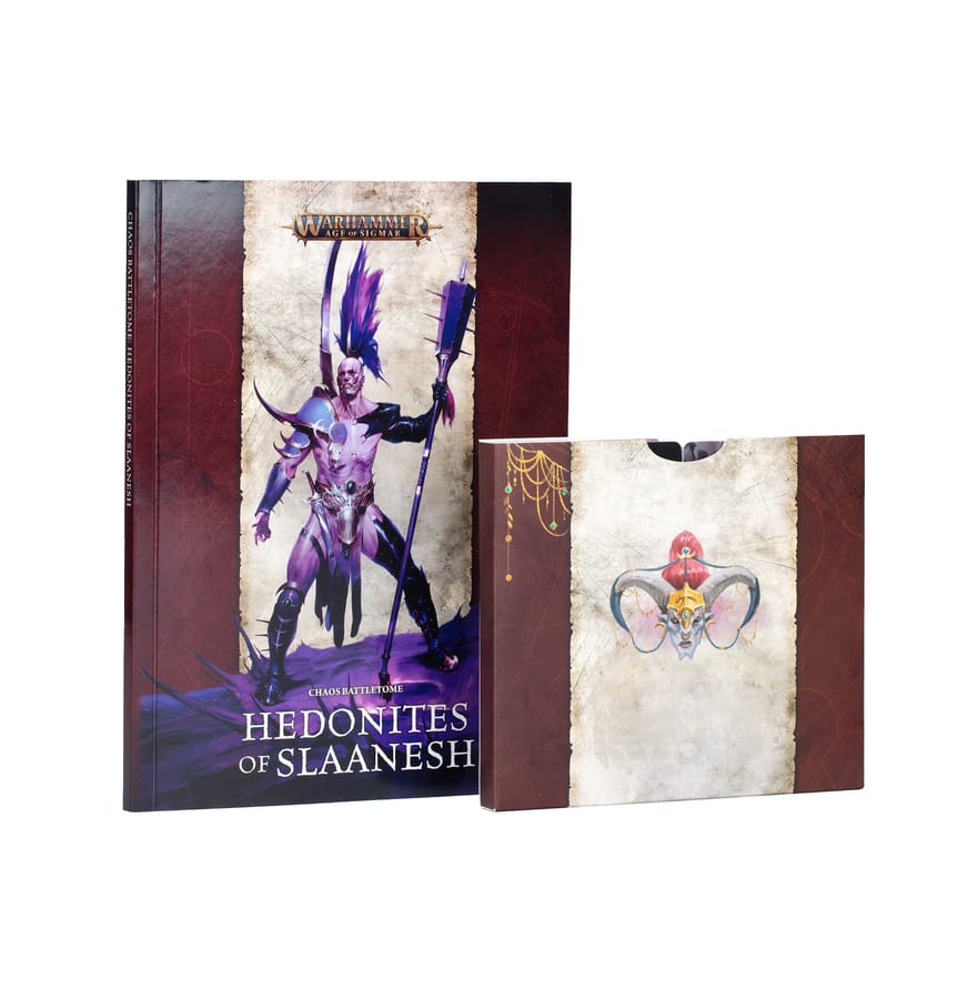 WarForge - Chaos Battletome: Hedonites of Slaanesh – Gamer's Edition (Anglais) - Games Workshop hedonites of slaanesh