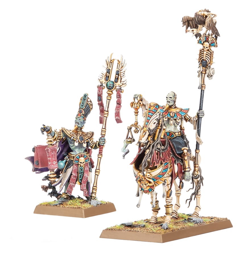 WarForge - Prêtres Liches - Warhammer - Rois des Tombes
