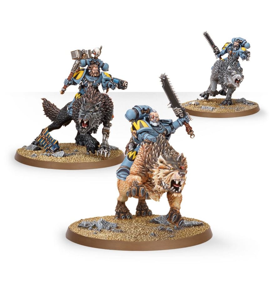 WarForge - Cavalerie sur Loups Tonnerre - Warhammer - Space Marines