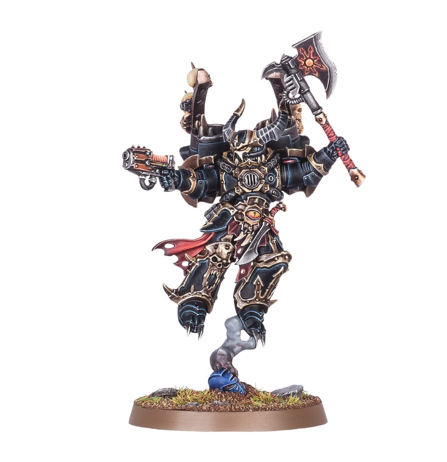 WarForge - Seigneur du Chaos avec Réacteur Dorsal - Warhammer - Forces du Chaos