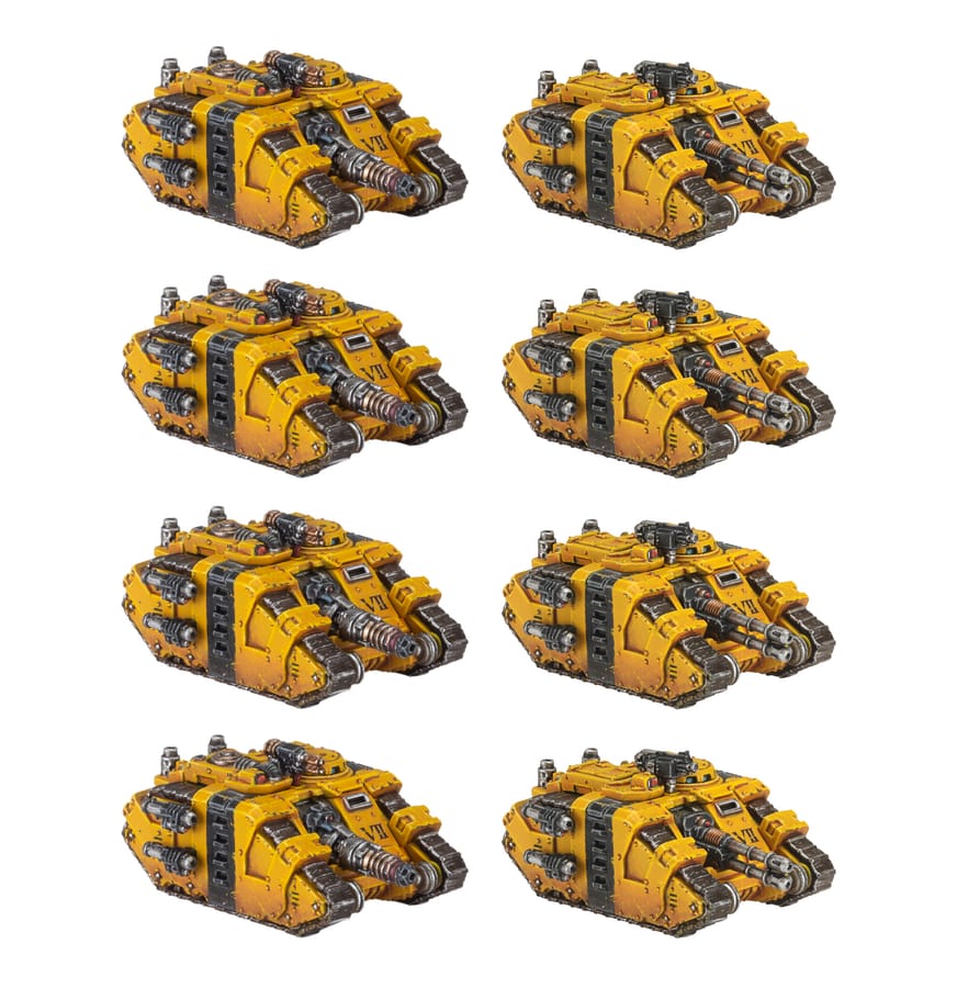 WarForge - Legions Imperialis: Escadron de Sabre Strike Tank - Warhammer - Legiones Astartes
