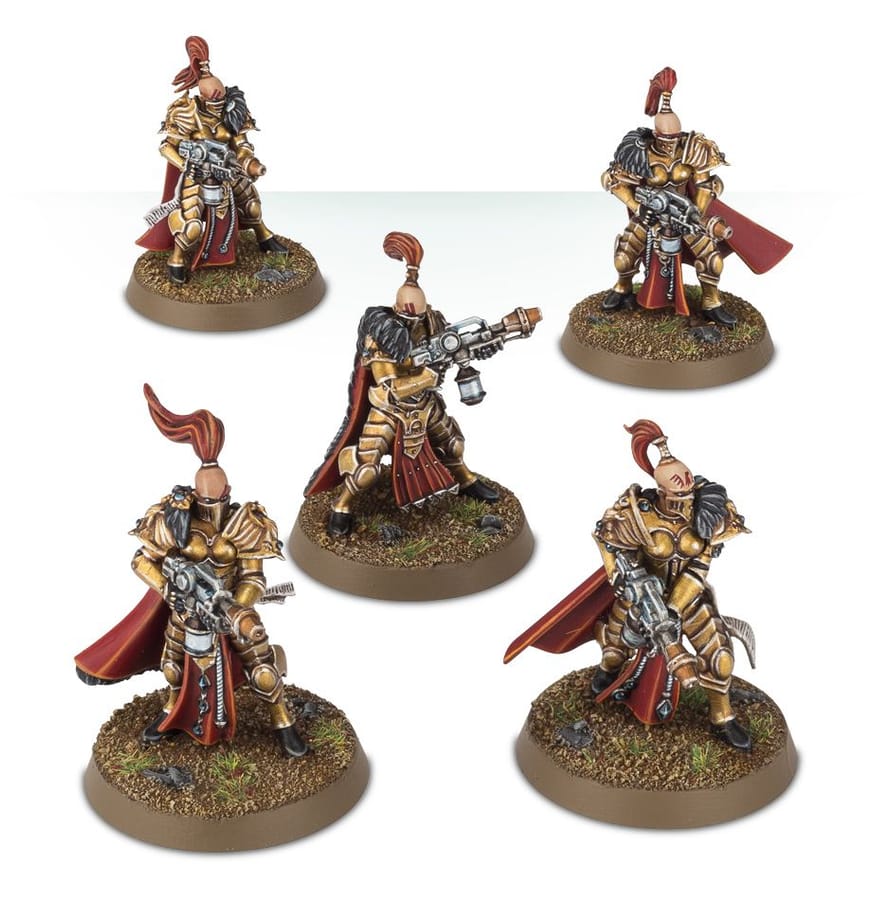 WarForge - Witchseeker Squad - Warhammer - Adeptus Custodes