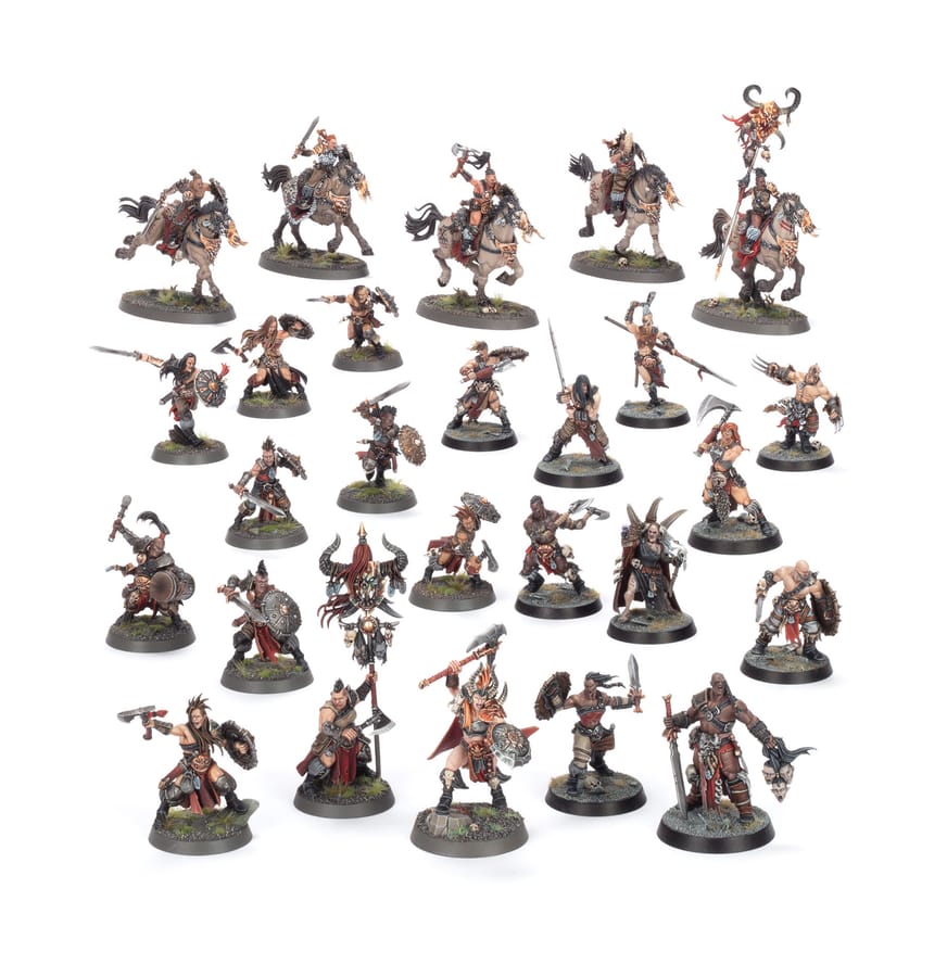WarForge - Fer de Lance: Esclaves des Ténèbres – Pillards Noir-serment - Warhammer - Slaves to Darkness