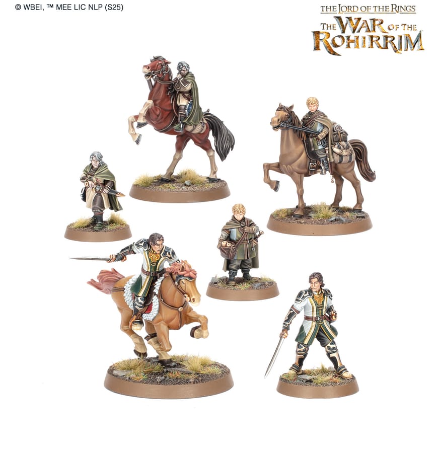WarForge - Fréaláf Hildeson™, Olwyn™ & Lief™, Heroes of Rohan™ - Warhammer