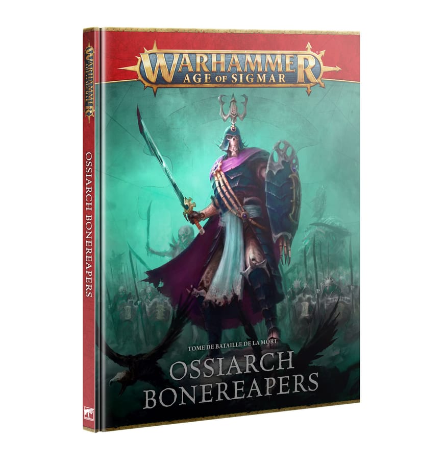 WarForge - Tome de Bataille de la Mort: Ossiarch Bonereapers - Games Workshop ossiarch bonereapers