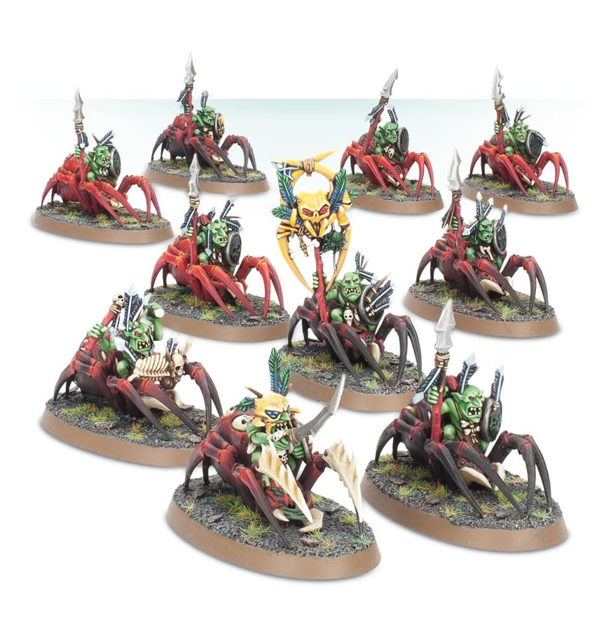 WarForge - Chevaucheurs d’Araignées - Warhammer - Gloomspite Gitz