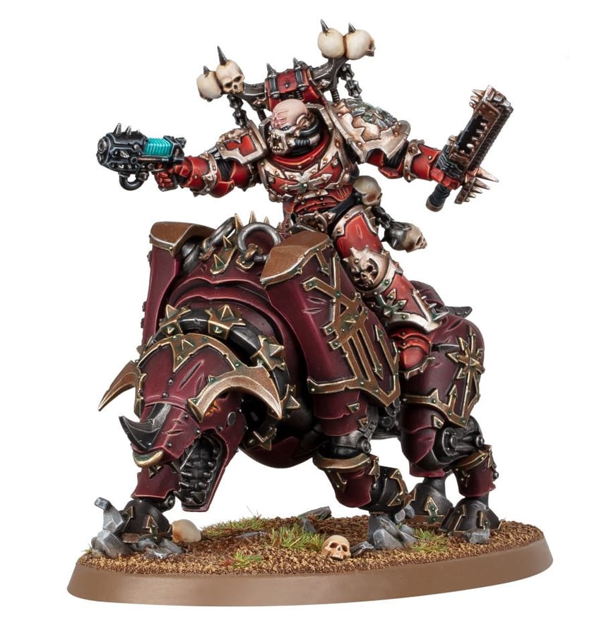 WarForge - Seigneur sur Juggernaut - Warhammer - World Eaters