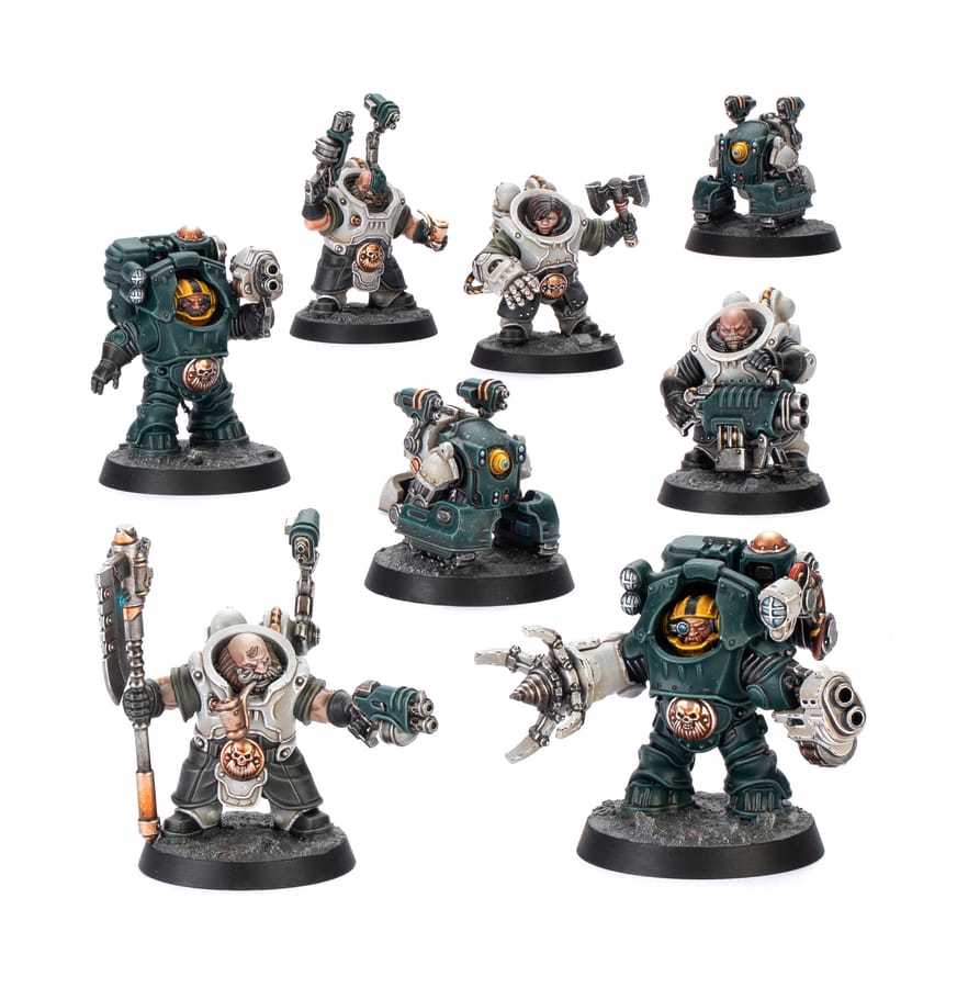 WarForge - Ironhead Squat Charter Masters and Drill Masters - Warhammer
