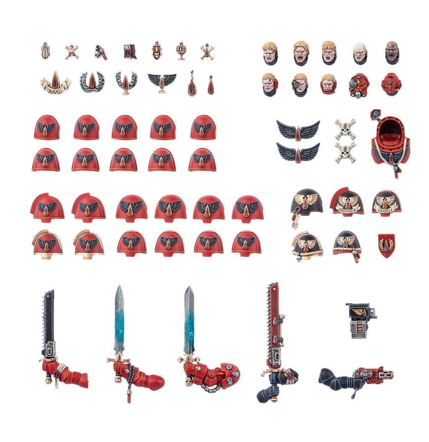 WarForge - Blood Angels: Améliorations et Décalcos - Warhammer - Blood Angels