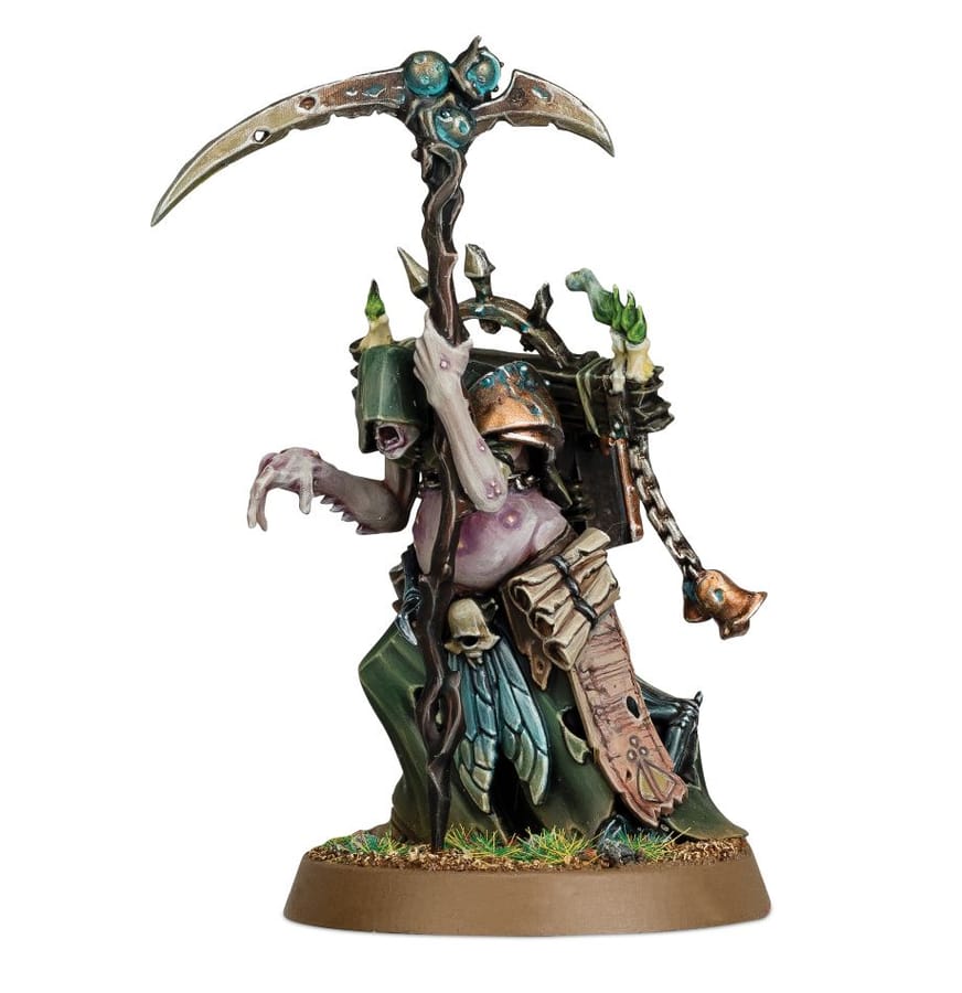 WarForge - Sorcier Gangreneur - Warhammer - Maggotkin of Nurgle