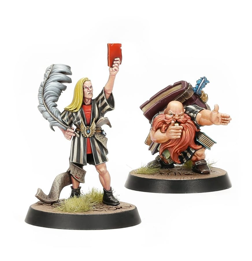 WarForge - Arbitres Partiaux Elfe et Nain - Warhammer