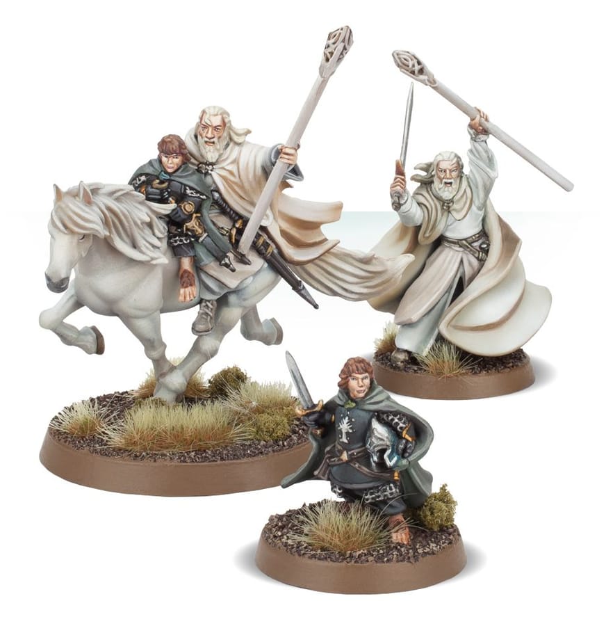 WarForge - Gandalf™ the White and Peregrin Took™ - Warhammer
