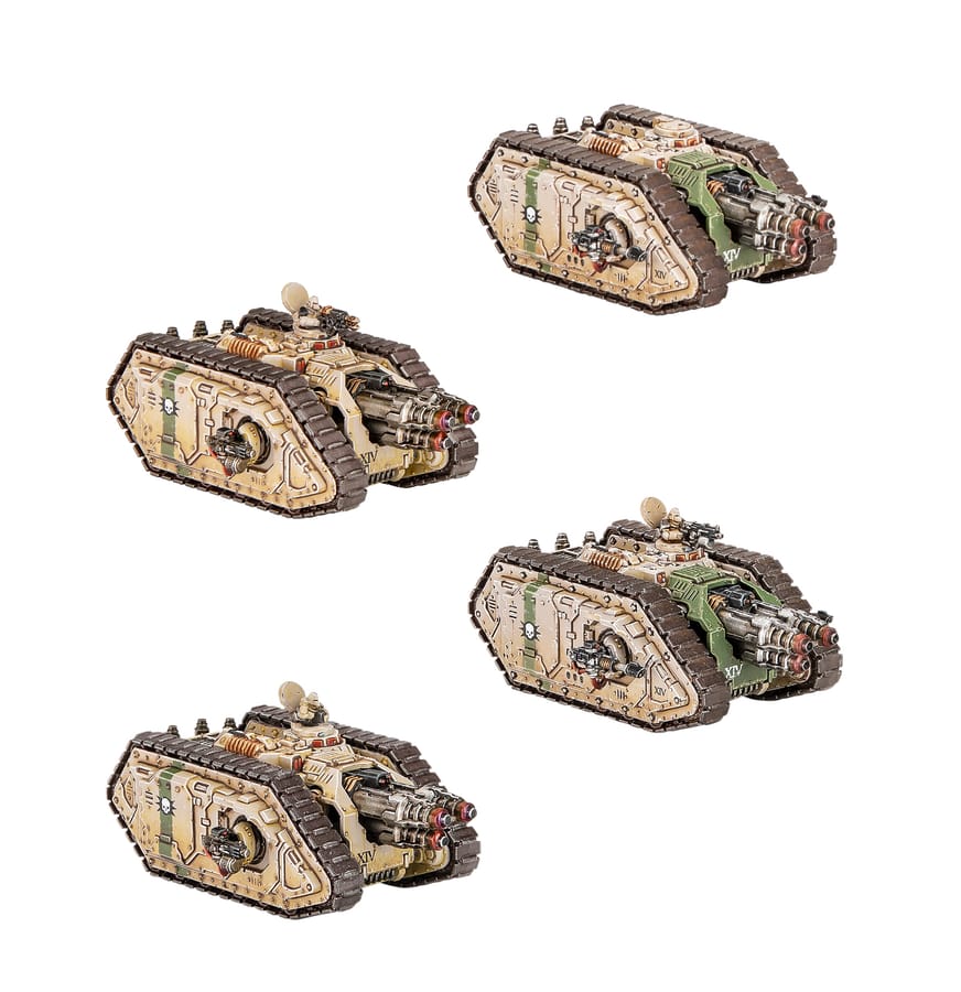 WarForge - Legions Imperialis: Cerberus Heavy Tank Destroyer Squadron - Warhammer - Legiones Astartes