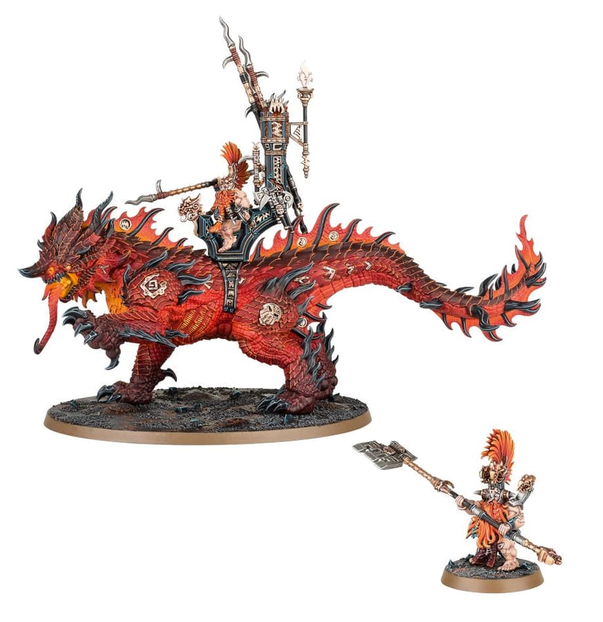WarForge - Fils des Runes Aurique sur Magmadroth - Games Workshop fyreslayers