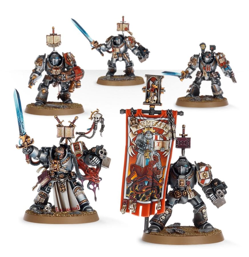 WarForge - Paladins Chevaliers Gris - Warhammer - Grey Knights