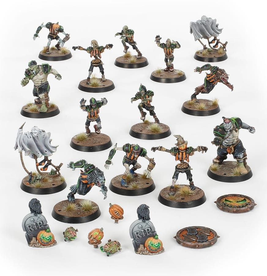 WarForge - Équipe de Blood Bowl d'Horreurs Nécromantiques: les Wolfenburg Crypt-Stealers - Warhammer