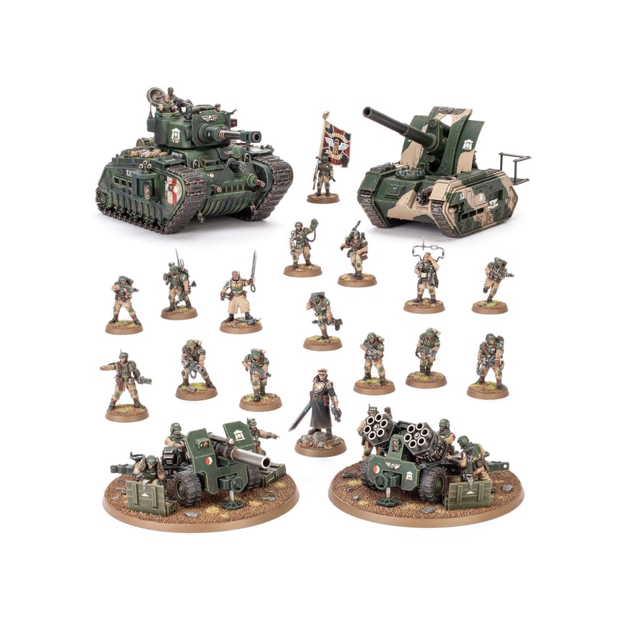 WarForge - Bataillon: Peloton de l'Astra Militarum - Warhammer - Astra Militarum