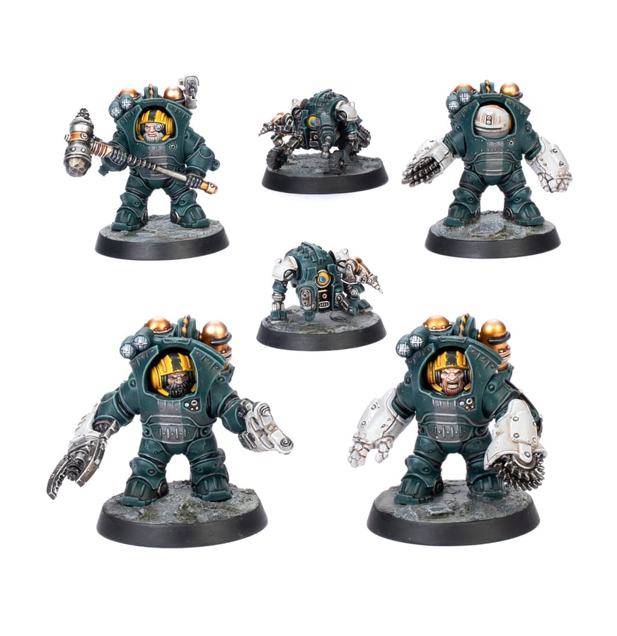 WarForge - Ironhead Squat Prospectors Exo-kyn - Warhammer