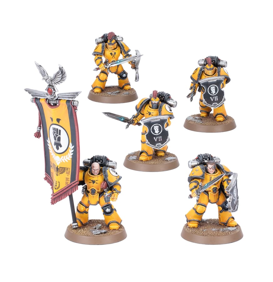 WarForge - Escouade d'État-major de Légion MKIII - Warhammer - Legiones Astartes