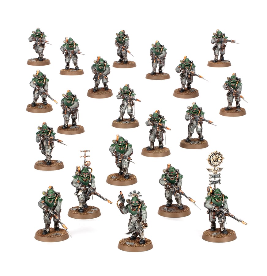 WarForge - Section de Fusiliers des Solar Auxilia - Warhammer - Solar Auxilia