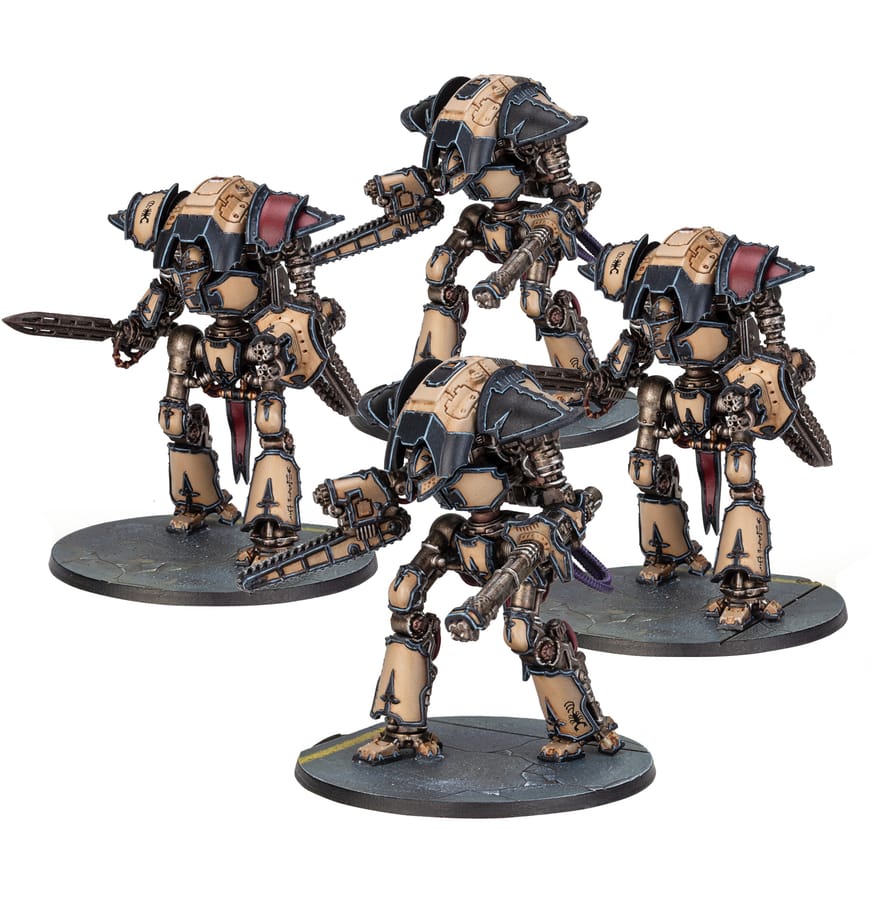 WarForge - Legions Imperialis: Cerastus Knights Acheron and Castigator - Warhammer - Imperial Knights