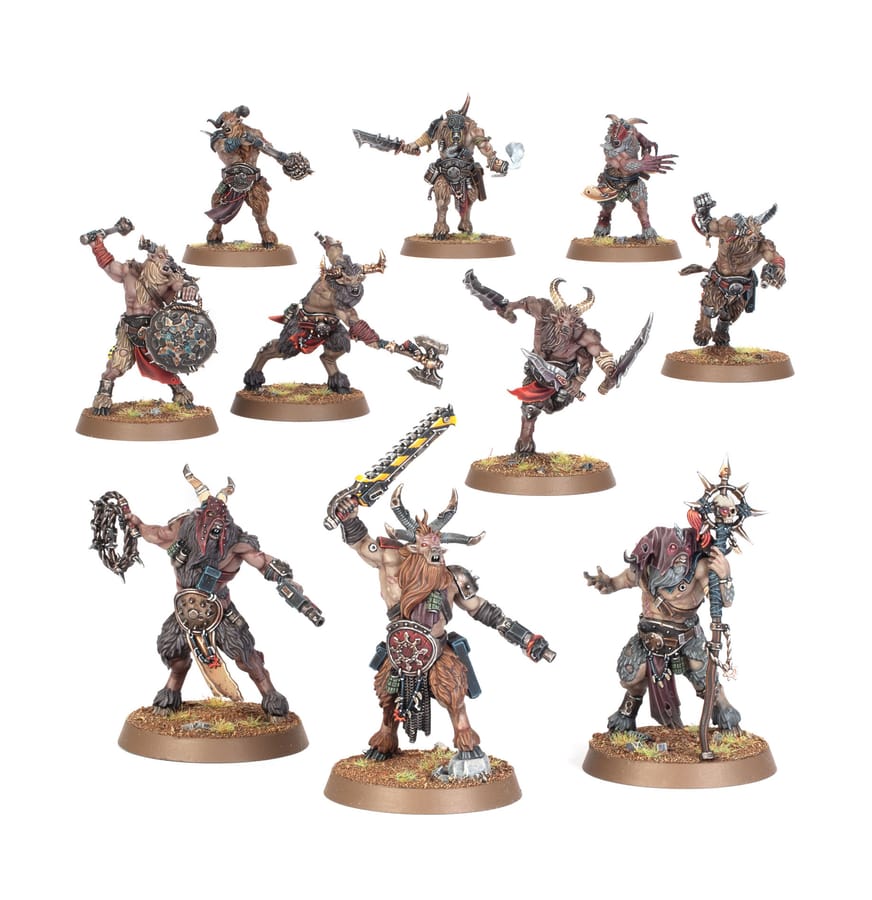 WarForge - Hommes-bêtes Affregors - Warhammer - Forces du Chaos