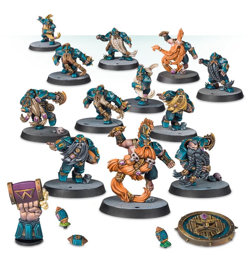 WarForge - Équipe de Nains: Dwarf Giants - Warhammer