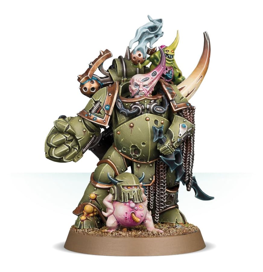 WarForge - Champion Marine de la Peste - Warhammer - Death Guard