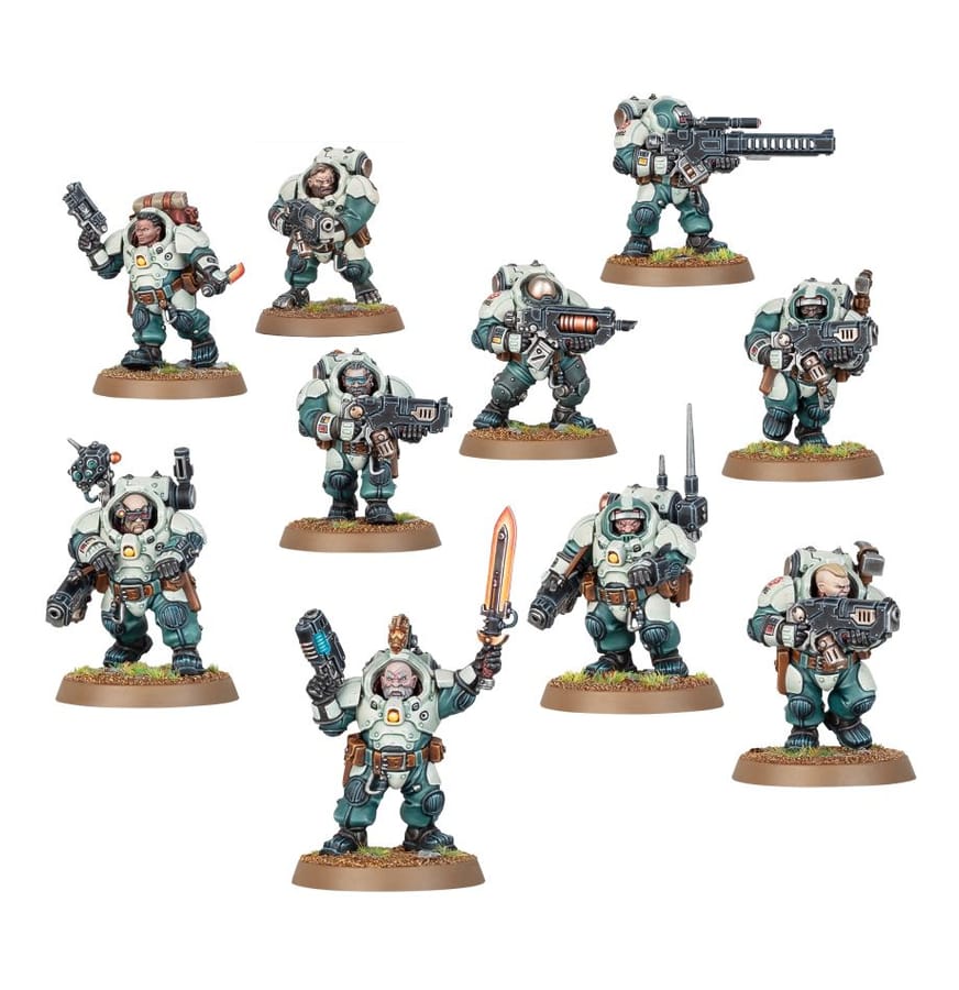 WarForge - Guerriers Âtrekogs - Warhammer - Leagues of Votann