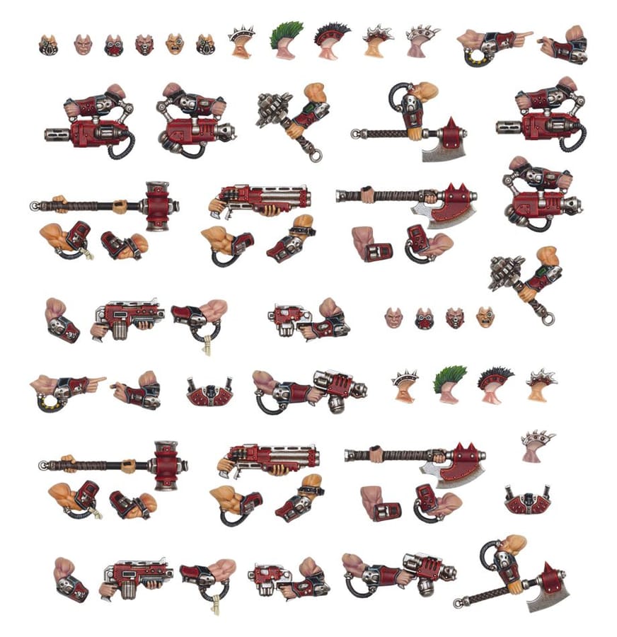 WarForge - Armes et améliorations Goliath - Warhammer