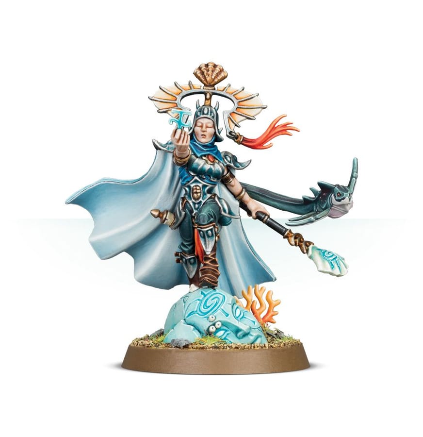 WarForge - Isharann Tidecaster - Warhammer - Idoneth Deepkin
